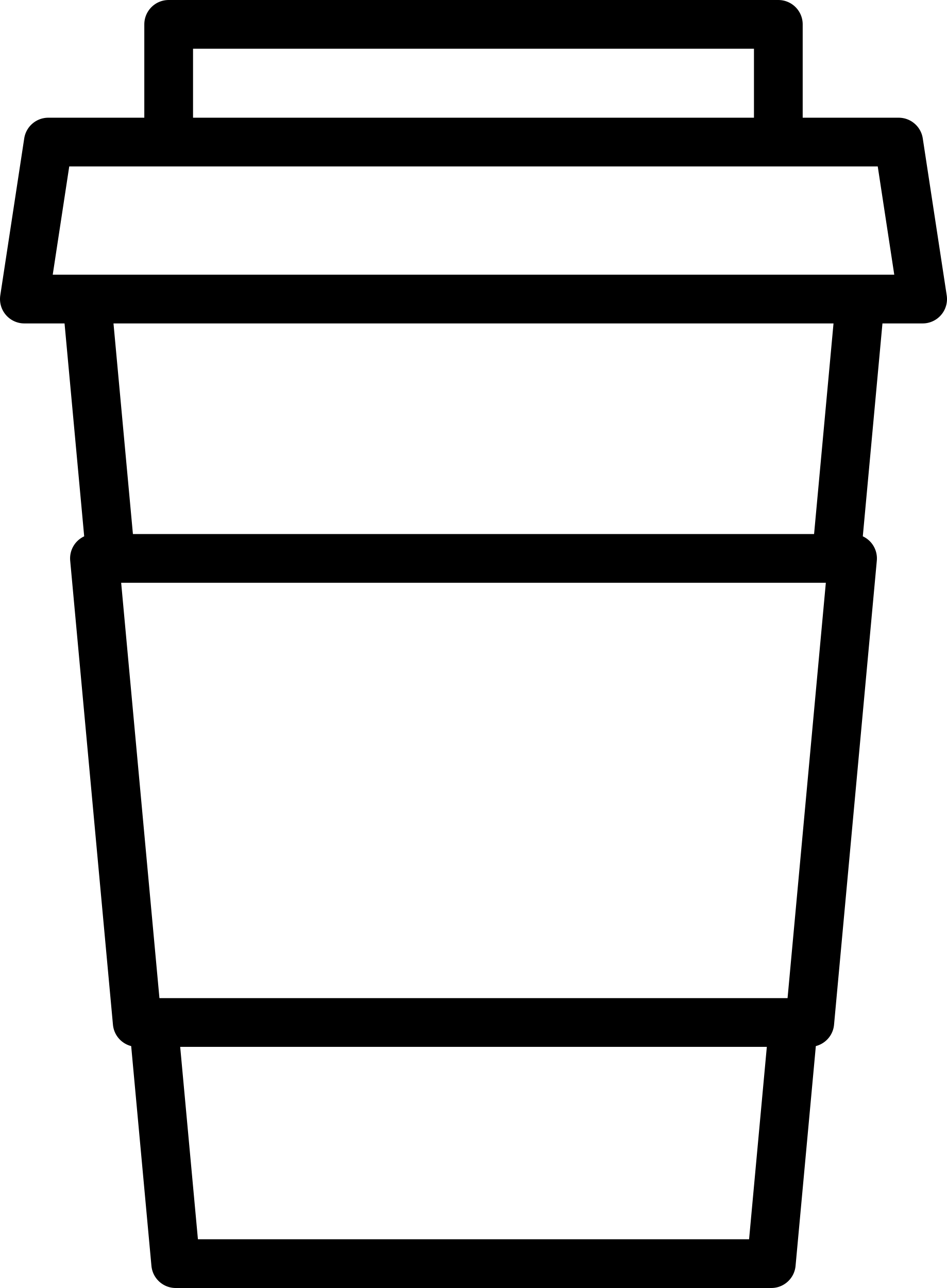 Big Coffee Paper Cup Stencil Svg Vector Free Vectors